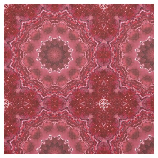 Abstract, mandala, kaleidoscoop stof (Swatch)