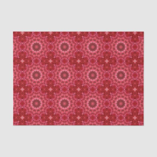Abstract, mandala, kaleidoscoop tissuepapier (Voorkant)