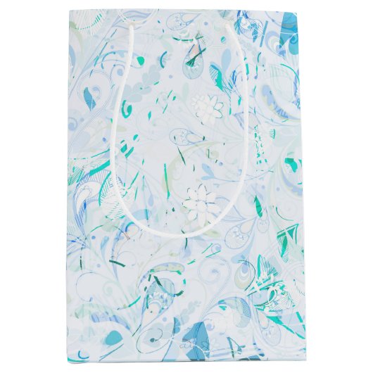 Abstract Mandala Medium Cadeauzakje (Voorkant)