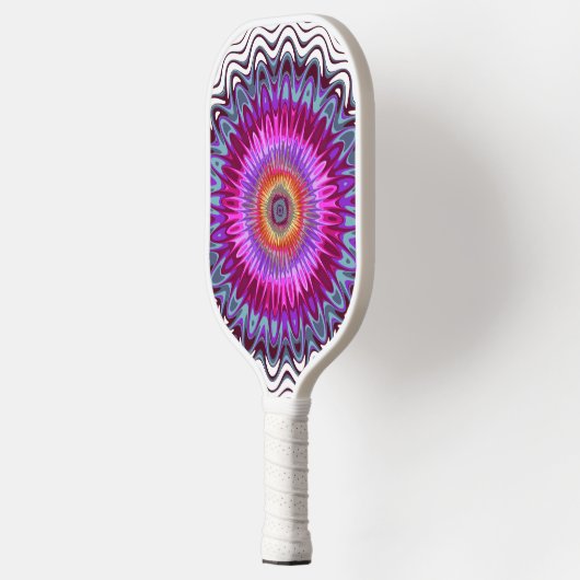 Abstract Mandala Pickleball Paddle (Links)