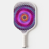 Abstract Mandala Pickleball Paddle (Achterkant)