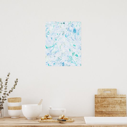 Abstract Mandala Poster (Keuken)