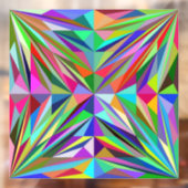 Abstract Mandala Raamsticker (Vel 2)