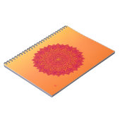Abstract Mandala Shape Notebook Notitieboek (Linkerzijde)