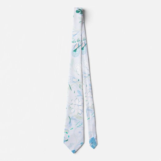 Abstract Mandala Stropdas (Voorkant)