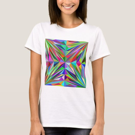 Abstract Mandala T-shirt (Voorkant)