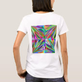 Abstract Mandala T-shirt (Achterkant)