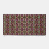Abstract mannelijke gamer  bureaumat (Voorkant)