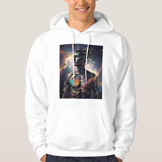 Abstract Mannen T-shirt (Voorkant)