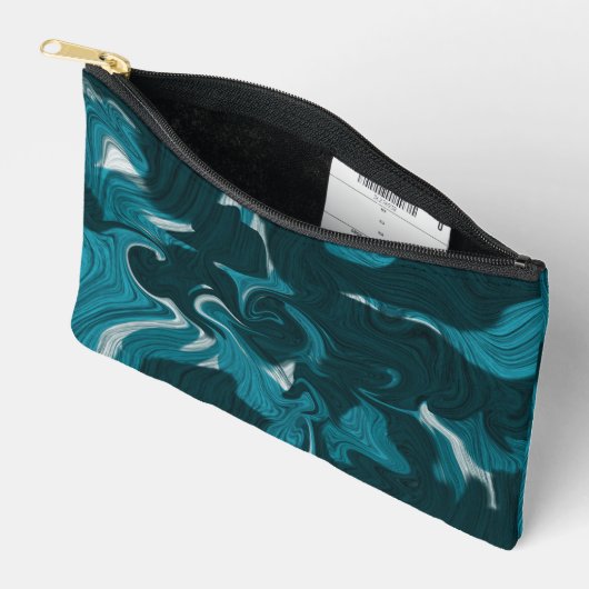 Abstract Marble illustration Blue   Etui (Open)