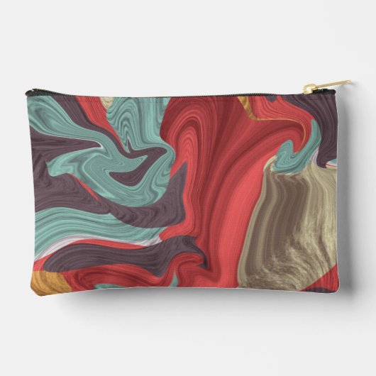 Abstract Marble illustration Colorful Etui (Achterkant)