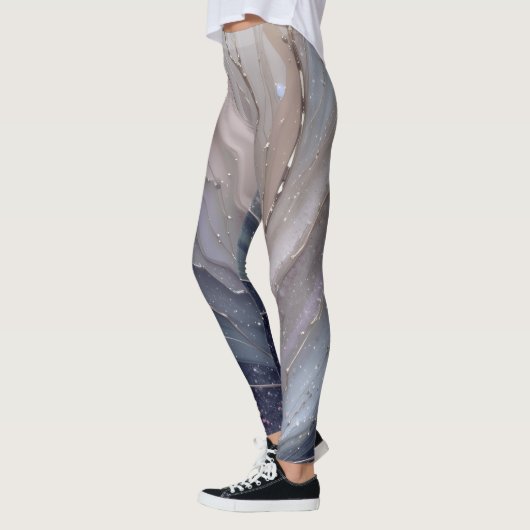 Abstract Marble Women Leggings – Comfortable leggi (Links)