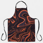 Abstract marmer: artistieke textuur achtergrond schort (Voorkant)