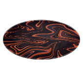 Abstract marmer: artistieke textuur achtergrond snijplank (Hoek)