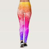 ABSTRACT MARMER LEGGINGS (Achterkant)