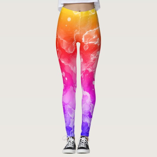 ABSTRACT MARMER LEGGINGS (Voorkant)