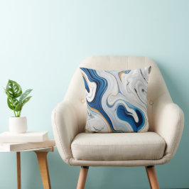 Abstract marmer Sierkussen