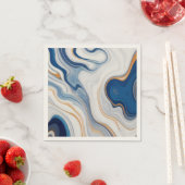 Abstract marmeren ontwerp servet (Insitu)