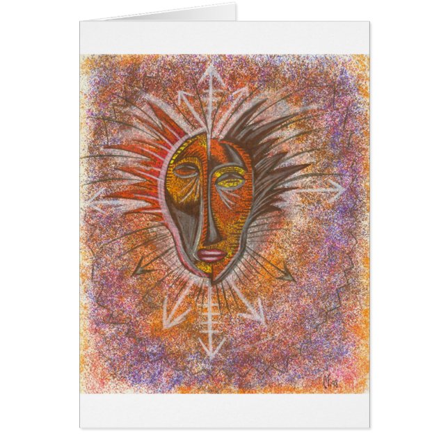 Abstract masker (Voorkant)