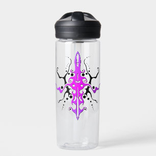 Abstract Masker Tribal Tattoo Design - roze Waterfles
