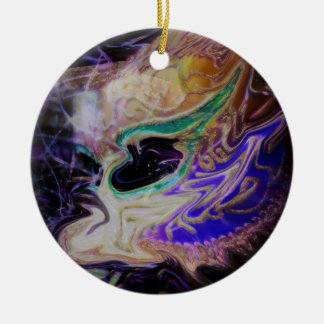 Abstract Maskerade Keramiek Ornament
