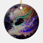 Abstract Maskerade Keramiek Ornament (Achterkant)