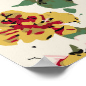 Abstract massieve bloemen, in het bijzonder door h poster (Hoek)