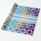 Abstract mat cadeaupapier (Uitgerold)
