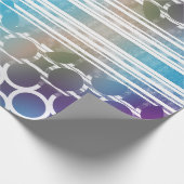 Abstract mat cadeaupapier (Hoek)