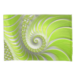 Abstract Matig Spiral Fractal Kussensloop