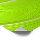 Abstract Matig Spiral Fractal Poster (Hoek)