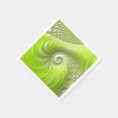 Abstract Matig Spiral Fractal Servet (Hoek)