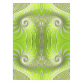Abstract Matig Spiral Fractal Tafelkleed (Voorkant)