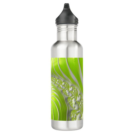 Abstract Matig Spiral Fractal Waterfles (Rechts)