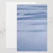 Abstract meer bevroren briefpapier (Voorkant / Achterkant)