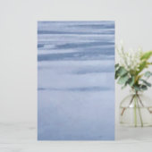 Abstract meer bevroren briefpapier (Staand voorkant)