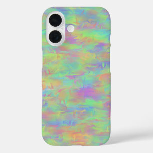 Abstract Meerkleurig Patroon iPhone 16 Hoesje