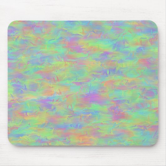 Abstract Meerkleurig Patroon Muismat (Voorkant)