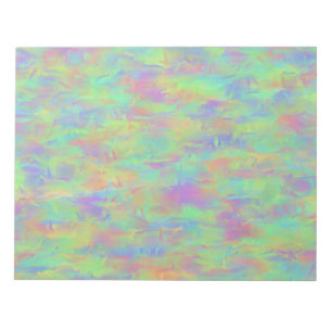 Abstract meerkleurig patroon notitieblok