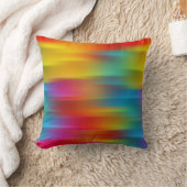 Abstract Meerkleurig Sierkussen (Deken)