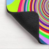 Abstract Meerkleurig Wervelend Muismat (Hoek)