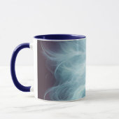 Abstract Meisje met Golvend Haar Mok (Links)