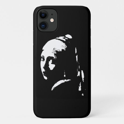 Abstract Meisje met Pearl Earring Case-Mate iPhone Case (Achterkant)