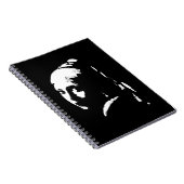 Abstract Meisje met Pearl Earring Notitieboek (Rechterzijde)