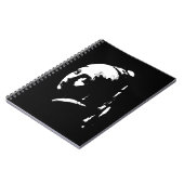 Abstract Meisje met Pearl Earring Notitieboek (Linkerzijde)