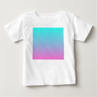 abstract meisjesachtige roze turquoise ombre zeeme
