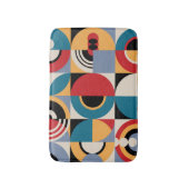 Abstract Memphis: geometrische stijl. Badmat (Voorkant Verticaal)