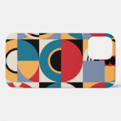 Abstract Memphis: geometrische stijl. Case-Mate iPhone Case (Achterkant (horizontaal))