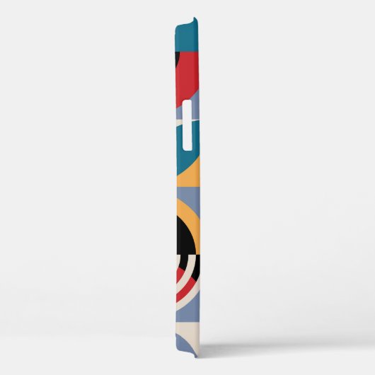 Abstract Memphis: geometrische stijl. Case-Mate iPhone Case (Achterkant / Rechts)