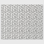 Abstract Memphis Waves & Shapes Cadeaupapier (Vlak)